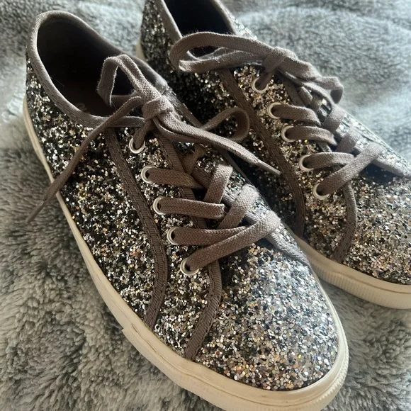 Shoes Old Navy Womens Glitter Sneakers Sz Poshmark
